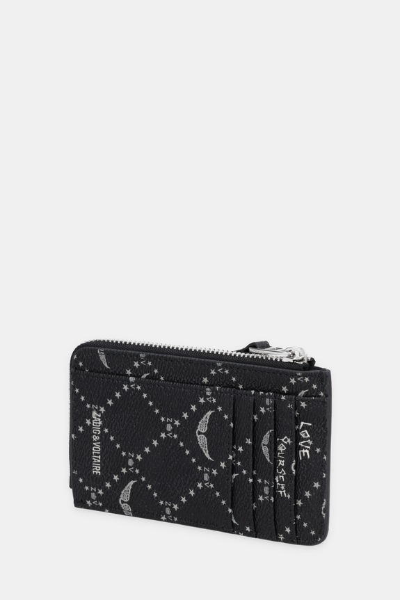 ZADIG&VOLTAIRE portofel LWSG03642 negru AW25