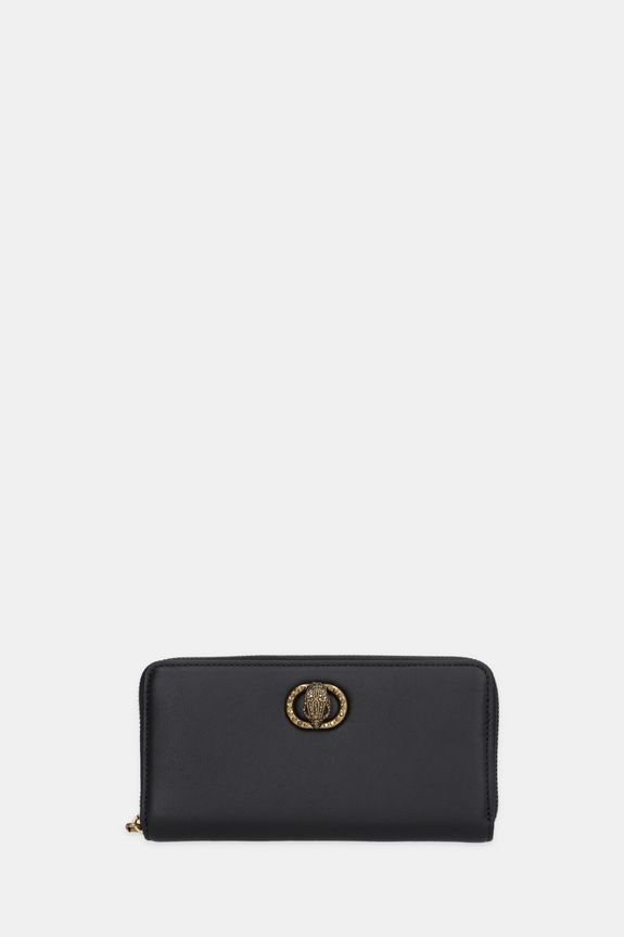 Kurt Geiger London portofel de piele uni negru 3599000109