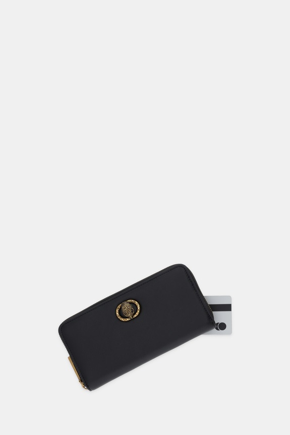 Accesorii Kurt Geiger London portofel de piele 3599000109 negru