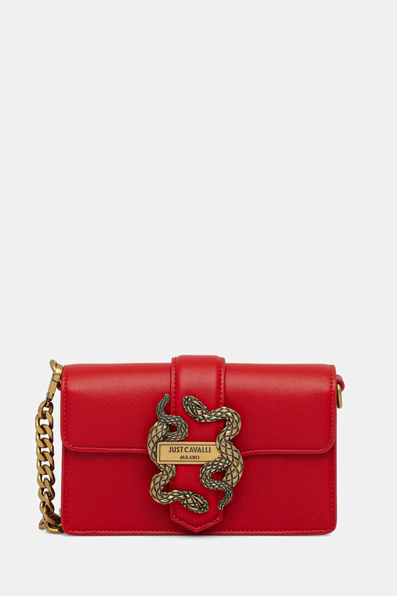 Just Cavalli kopertówka aplikacja czerwony 79RA5PA2.ZSA89