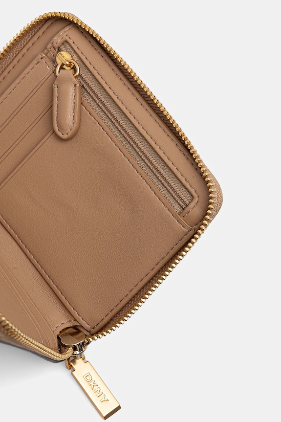 Dkny portofel de piele bej R521KM25