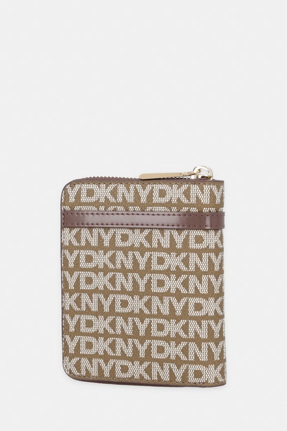 DKNY πορτοφόλι γυναικείο R5215M25 καφέ AW25