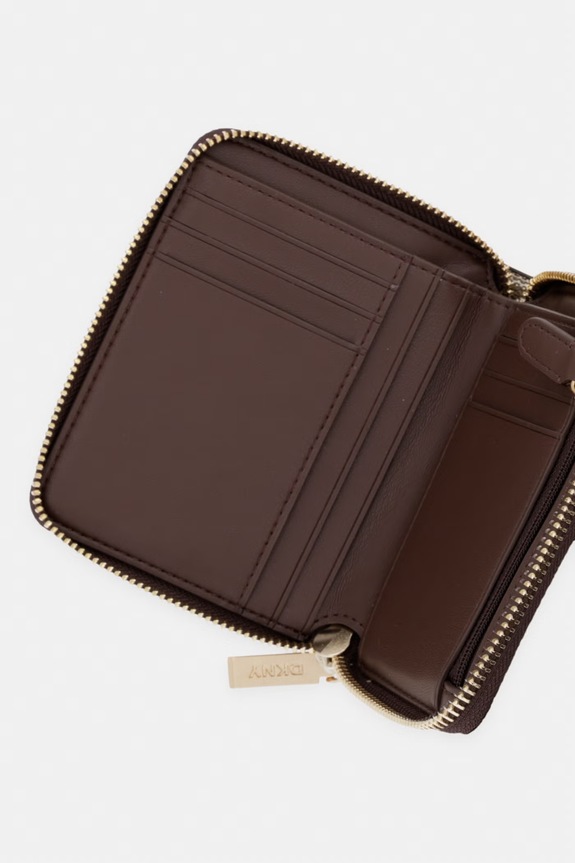 Αξεσουάρ DKNY πορτοφόλι γυναικείο R5215M25 καφέ