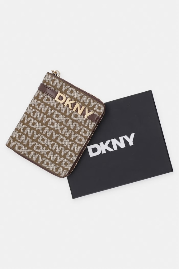 DKNY πορτοφόλι γυναικείο R5215M25 καφέ