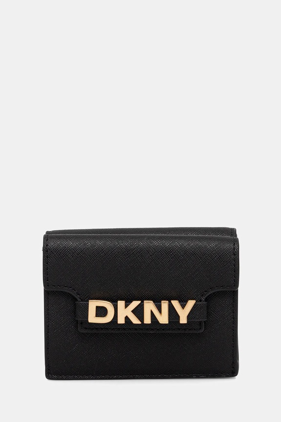 Кошелек Dkny мелкий узор чёрный R52VKM24