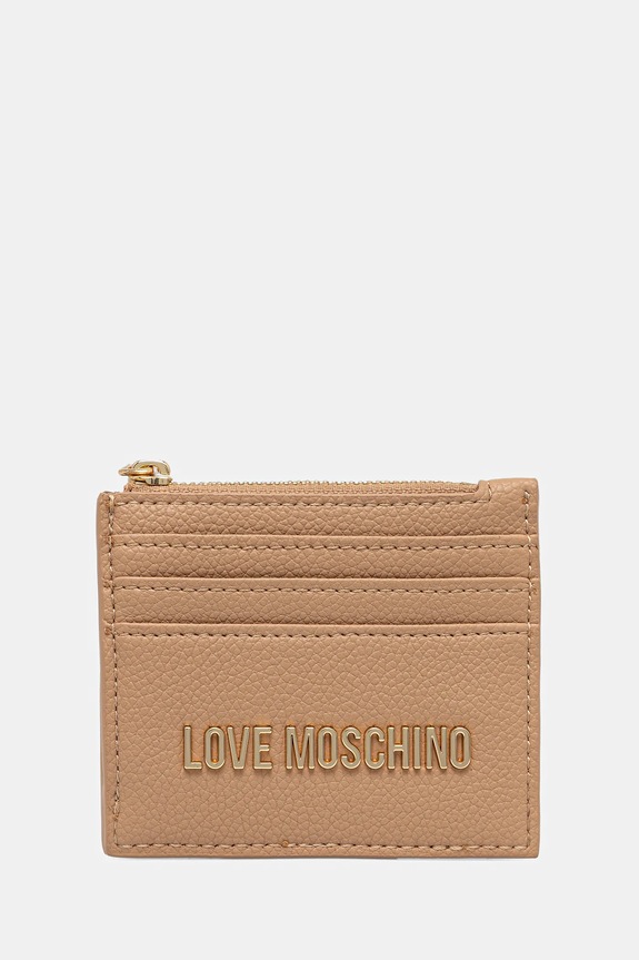 Love Moschino portofel imitatie de piele bej JC5704PP1NLD0104