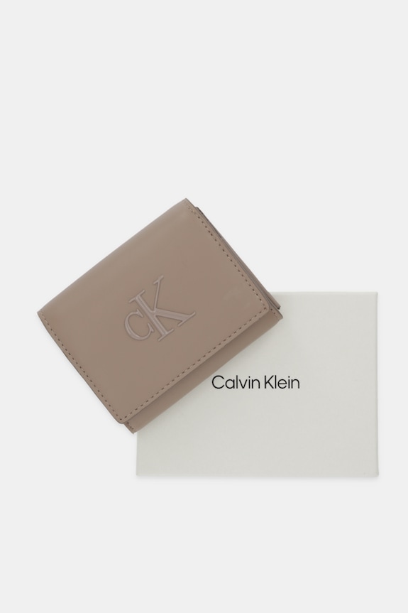 Calvin Klein portfel LV04F1047G beżowy