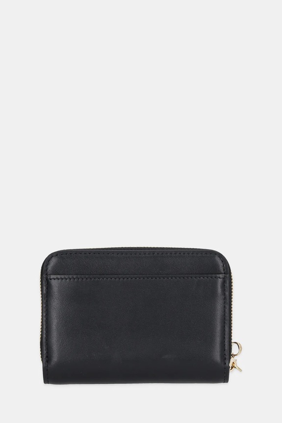 Calvin Klein portfel damski skórzany LV04F1075G czarny SS26