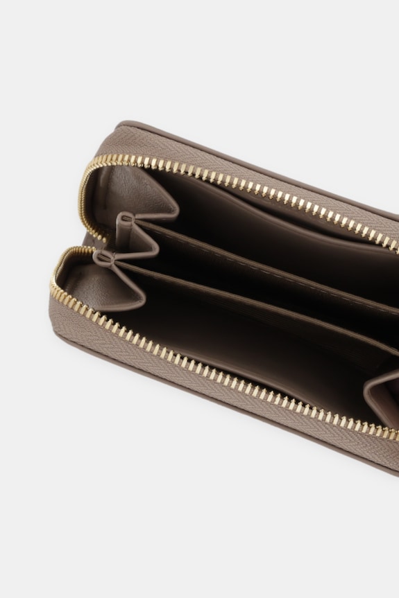 Accesorii Calvin Klein portofel de piele LV04F1081G bej