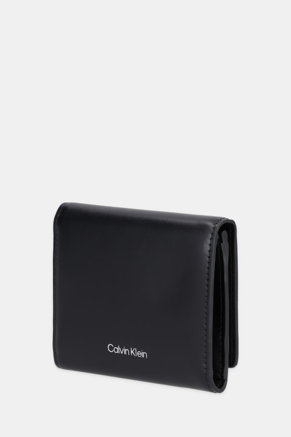 Calvin Klein portfel skórzany LV04F1082G czarny NC25