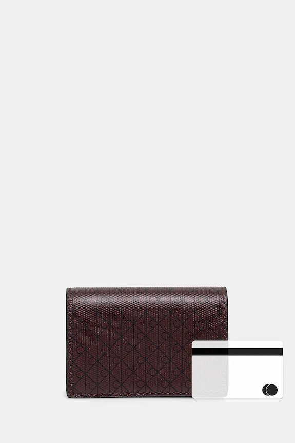 Πορτοφόλι Calvin Klein LV04F1083G μωβ