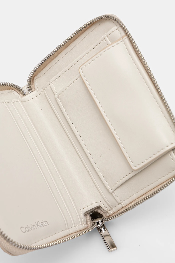 Calvin Klein portofel de damă alb LV04F1089G