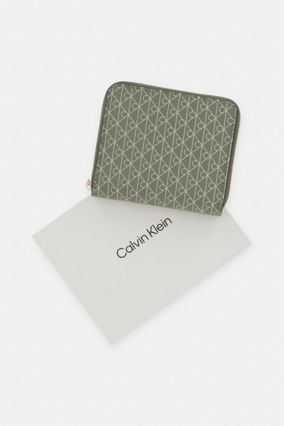 Calvin Klein peňaženka dámska LV04F1089G zelená