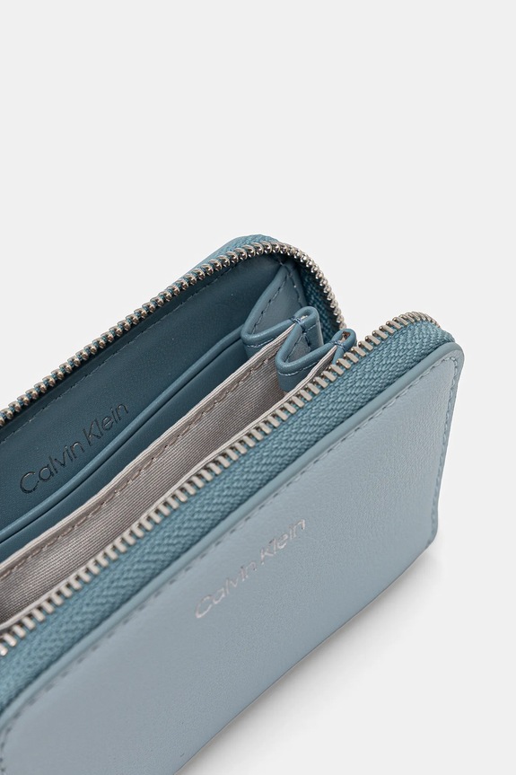Calvin Klein portfel niebieski LV04F1091G