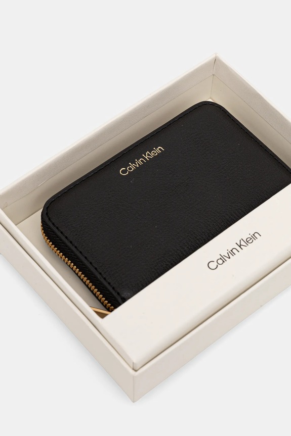 Calvin Klein pénztárca fekete LV04F1091G