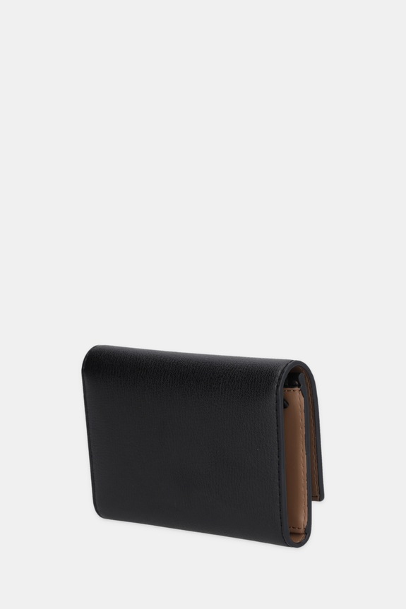 Calvin Klein portfel damski z imitacji skóry LV04F1117G czarny SS26