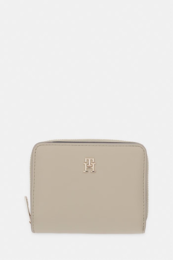 Tommy Hilfiger portofel imitatie de piele bej AW0AW17742