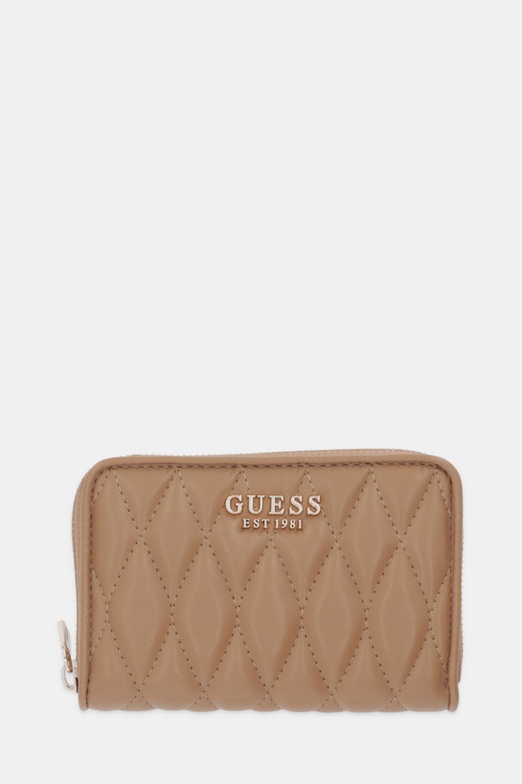 Peňaženka Guess VALLA imitácia kože hnedá SWQG81.22140