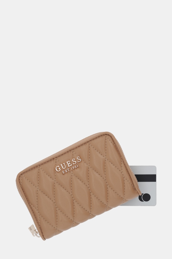 Peňaženka Guess VALLA hnedá SWQG81.22140