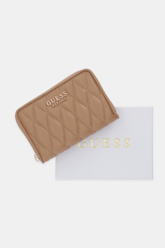 Peňaženka Guess VALLA SWQG81.22140 hnedá