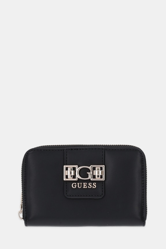 Peňaženka Guess JANE imitácia kože čierna SWVG98.91140