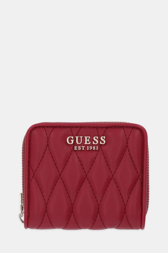 Peňaženka Guess VALLA imitácia kože červená SWQG81.22137