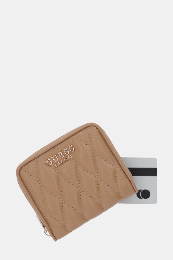 Peňaženka Guess VALLA hnedá SWQG81.22137