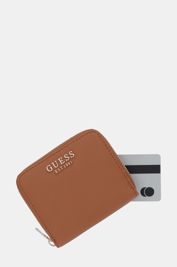 Guess portfel damski LAUREL brązowy SWBG74.59137