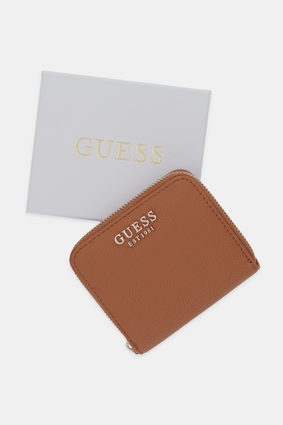 Guess portfel damski LAUREL SWBG74.59137 brązowy