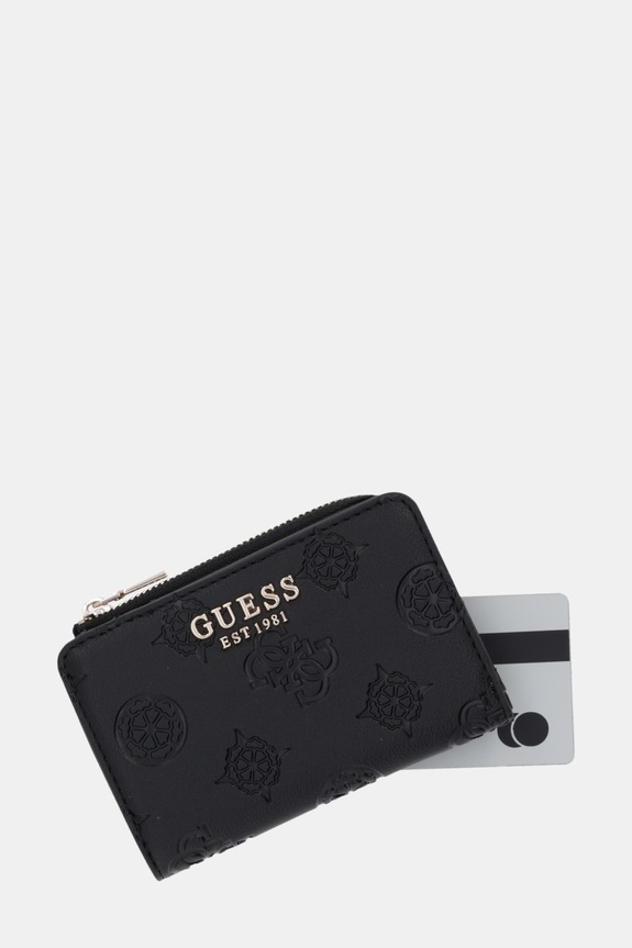 Guess portfel LAUREL czarny SWPD74.59156