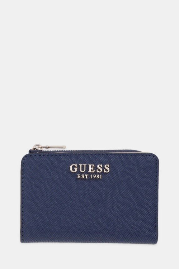 Peňaženka Guess BOLENA imitácia kože tmavomodrá SWZG92.07156