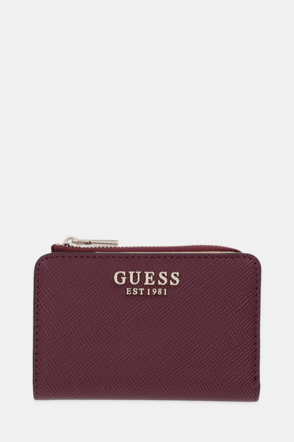 Novčanik Guess BOLENA imitacija zrnate kože bordo SWZG92.07156