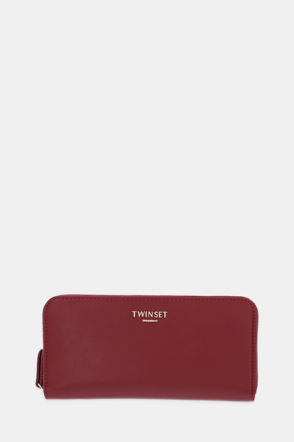 Novčanik Twinset bez uzorka bordo 252TD8392