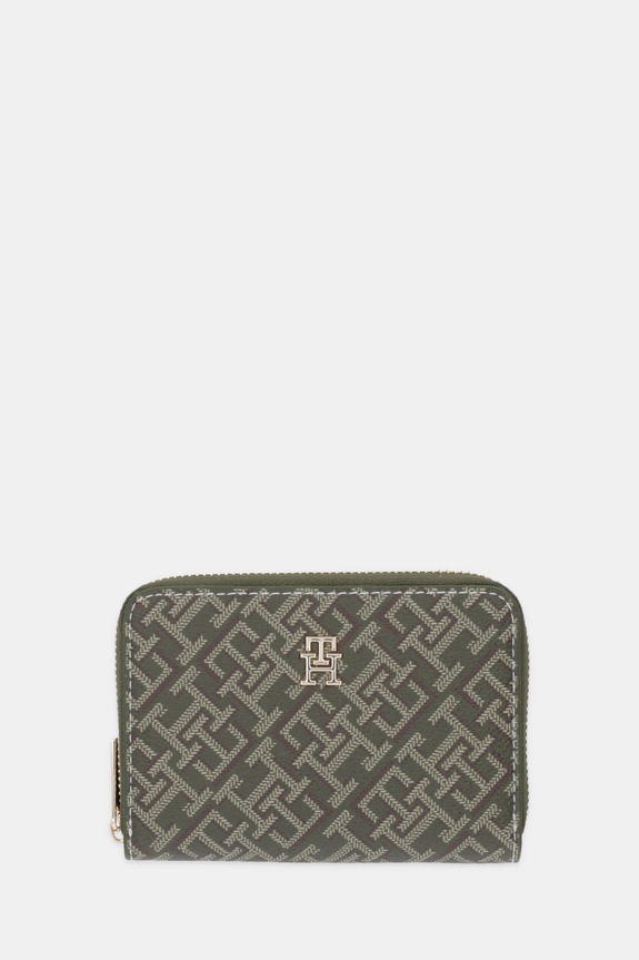 Peňaženka Tommy Hilfiger vzorovaný zelená AW0AW17736