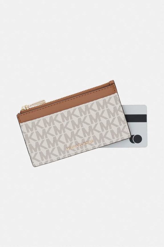Akcesoria MICHAEL Michael Kors portmonetka damska 32F5GJ6D8B beżowy