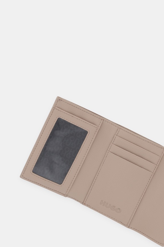 Accesorii HUGO portofel Chris 2.0 FlapWallet 50547914 bej