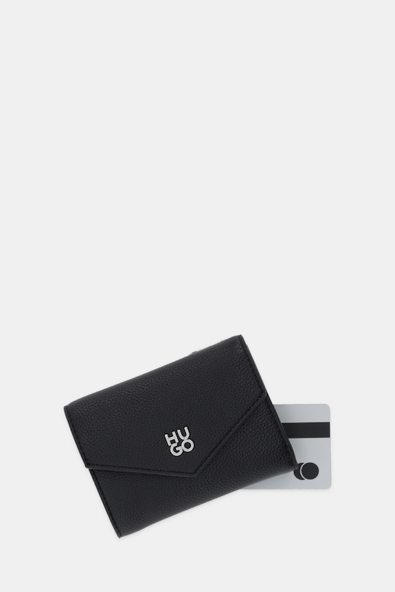 Accesorii HUGO portofel Chris 2.0 FlapWallet 50547914 negru
