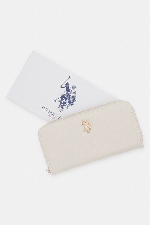 U.S. Polo Assn. Peněženka dámská Jones BEUJE8658WVP béžová