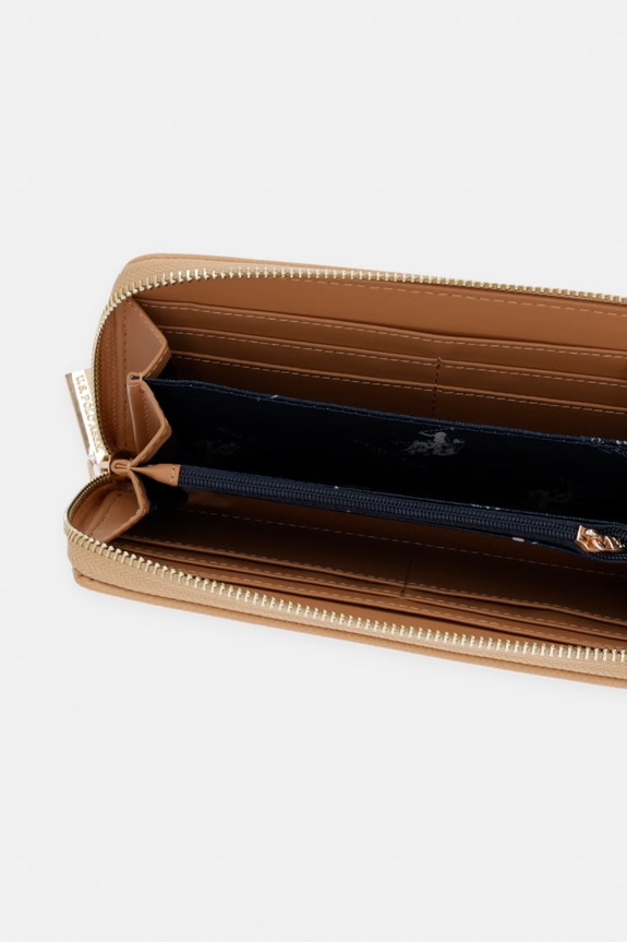 Doplňky U.S. Polo Assn. Peněženka dámská Jones BEUJE8658WVP béžová