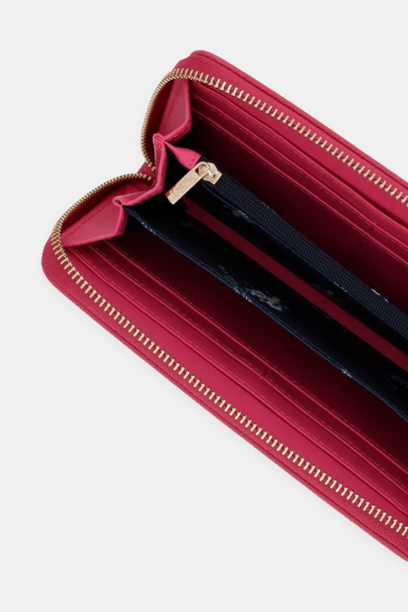 Doplňky U.S. Polo Assn. Peněženka dámská Jones BEUJE8658WVP růžová