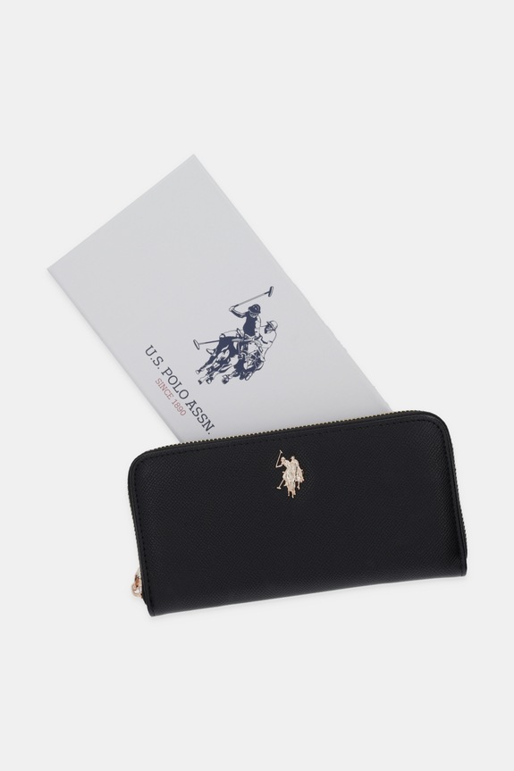 U.S. Polo Assn. denarnica ženska Jones BEUJE8658WVP črna