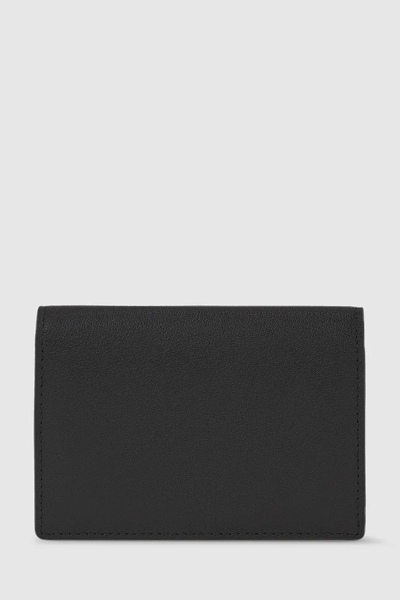 Δερμάτινο πορτοφόλι Karl Lagerfeld IKON A4W32018 μαύρο NC25