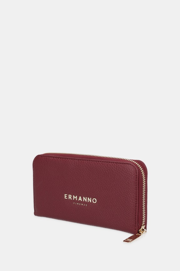ERMANNO Firenze portofel 12600387 burgundia AW25