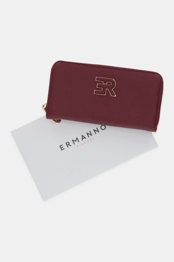 ERMANNO Firenze portofel 12600387 burgundia