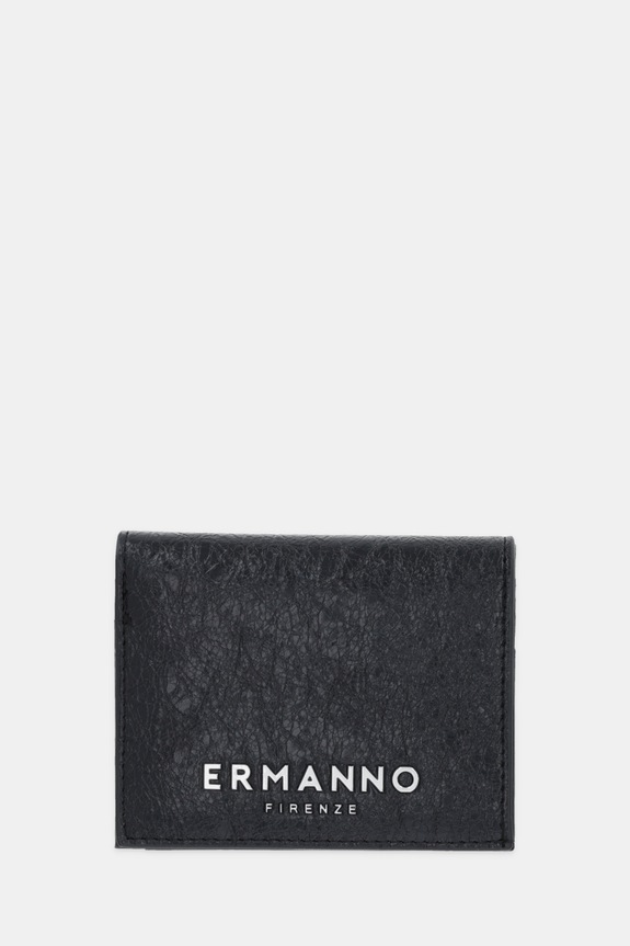 ERMANNO Firenze portofel imitatie de piele negru 12600398