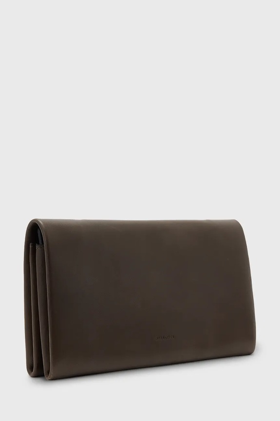 Кожаный кошелек AllSaints HARLUNA W208XD коричневый AW25