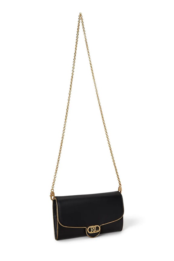 Kožená peňaženka Lauren Ralph Lauren 432964153 čierna AW25