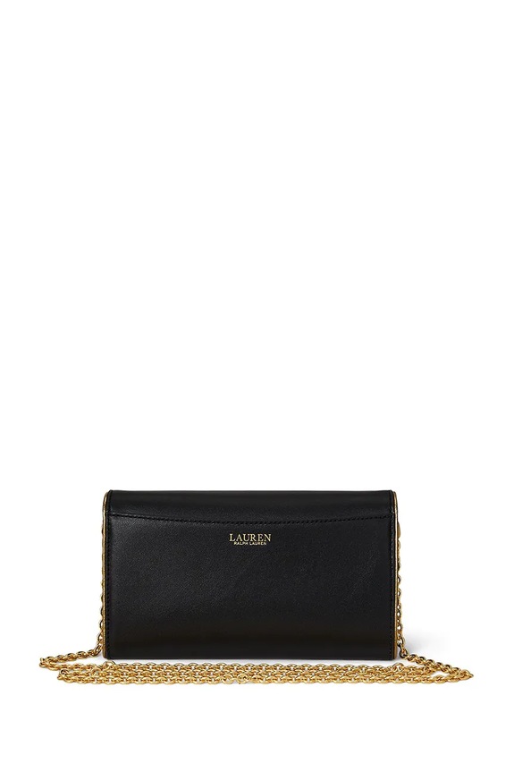 Doplnky Kožená peňaženka Lauren Ralph Lauren 432964153 čierna