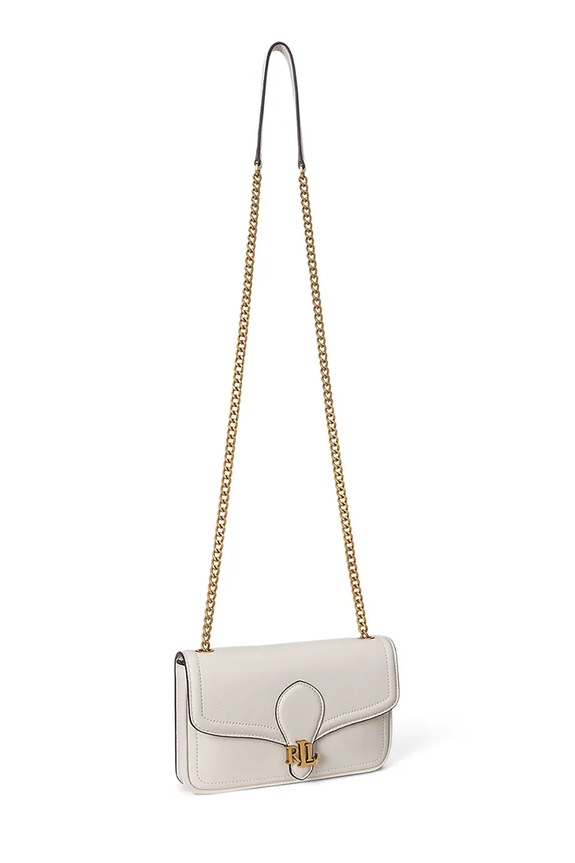 Lauren Ralph Lauren portfel skórzany 432977374 beżowy AW25