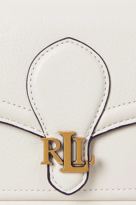 Lauren Ralph Lauren portfel skórzany 432977374 beżowy